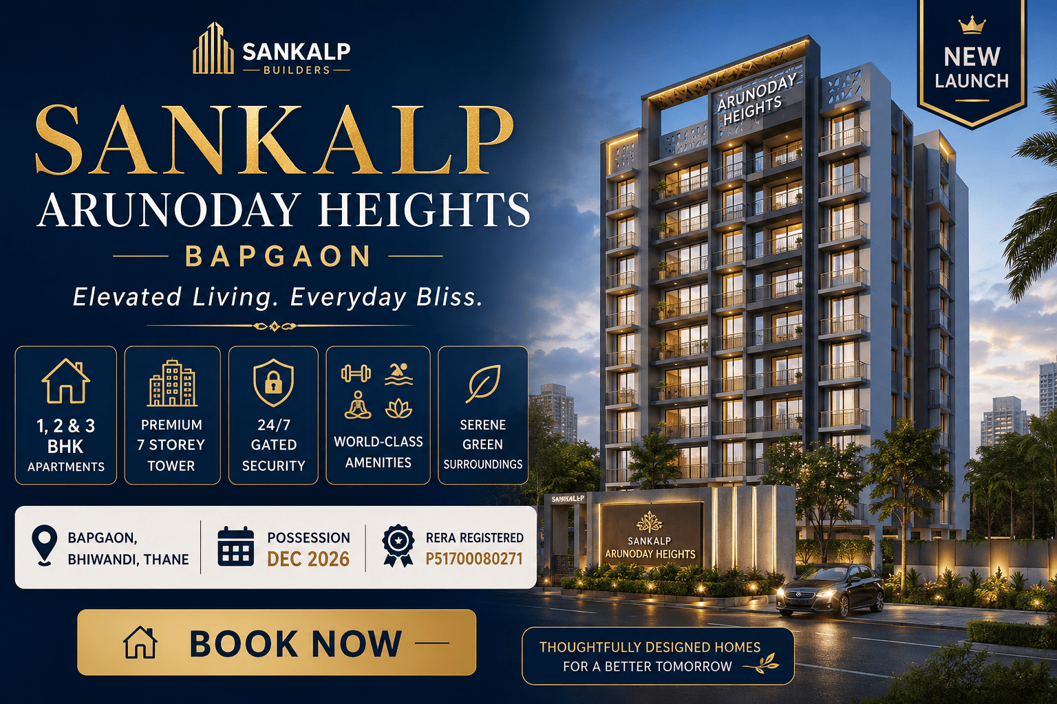 Sankalp Arunoday Heights Bapgaon Bhiwandi